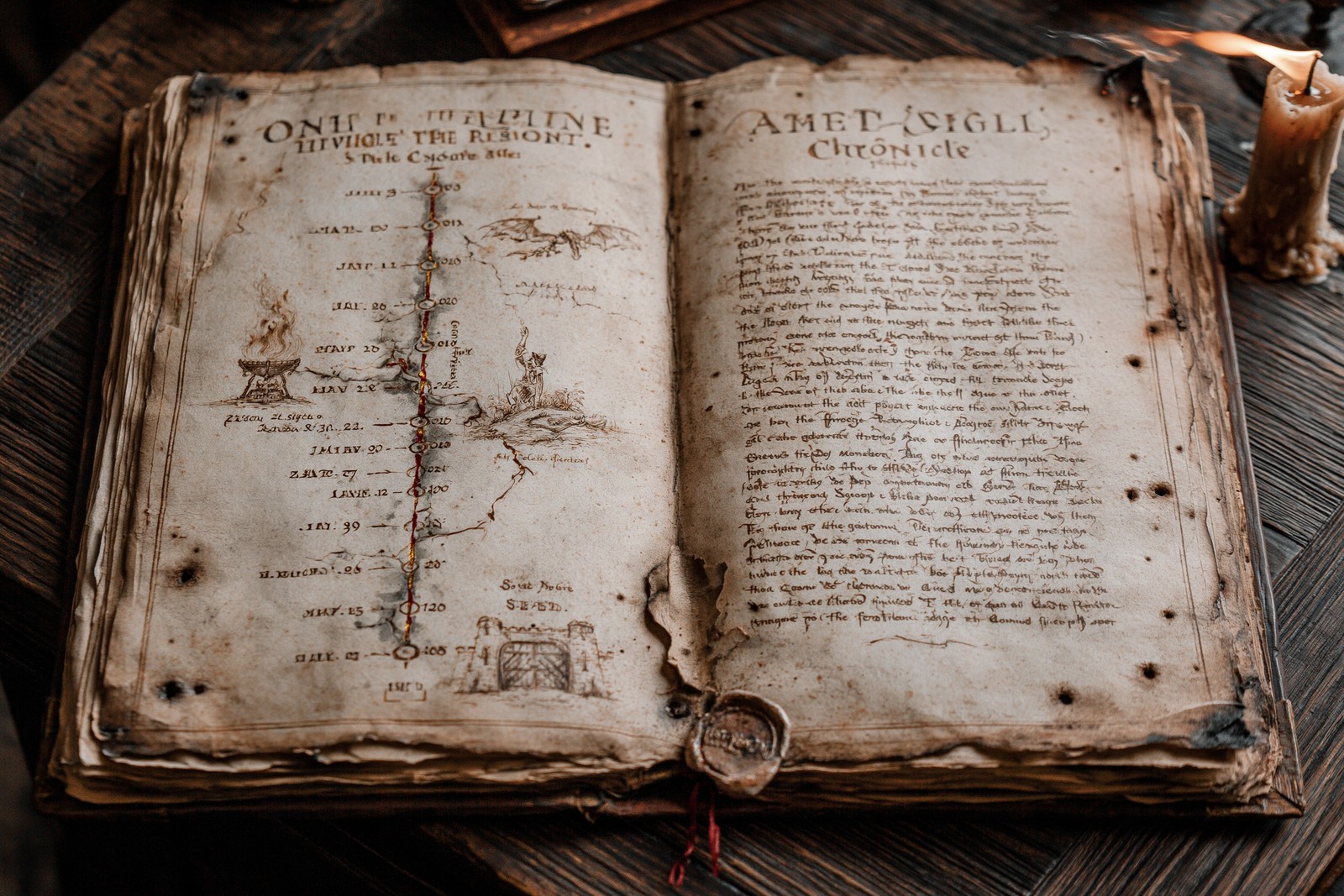 Interior preview of The Forty Dragonlords chapter